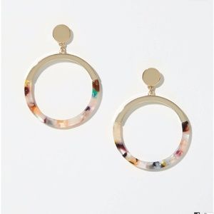 Resin drop earrings NWT